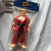 Rare 2014 Soft Vinyl Street Fighter 2 Ken Dune M209