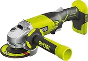 [RYOBI] R18AG-0 ONE+ Angle Grinder, 18V (Body Only), Green & Black