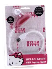 Sanrio Hello Kitty USB Powered Laptop Flexible LED Lamp Reading Car Room Light