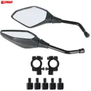 NEW Rear View Side Mirrors Connectors For Polaris Sportsman 110 300 XP 850 1000