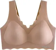 [Generic] Size A Bras for Women Gathering Anti Sagging Traceless Collar Wrap BraNo Bra Work Out Bra
