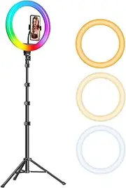 Video Light Kit - Light Photography Lights | Camera Light Photography Lighting Kit, Dimmable Video Lighting Photo Light with Tripod Stand for Video Recording