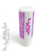 ILLINIUM FLUX PINK PAINTED WHITE ELEPHANT DRIFT MANUAL SHIFT KNOB 10X1.5 K62