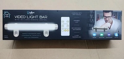 Brilliant Ideas Video Light Bar Flawless Lighting During Work, Remote Included