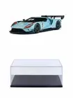 DIECAST CAR W/DISPLAY CASE 2021 FORD GT MK II #1 HERITAGEGT867 1/18 RESIN CAR