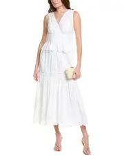 Taylor Eyelet Midi Dress