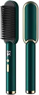 Hair Straightener Brush Hot Comb Hair Straightening Comb Ladies Hairdressing Tools New Type of straightening Comb with Digital Display and Automatic Shutdown of Negative ion Timer