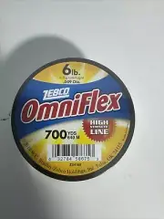 Zebco Omniflex 6lb 700YDS Fishing Line High Strength Line NEW