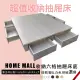 【HOME MALL】達文西多功能六抽屜 雙人5尺床底(雪松色)