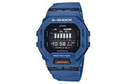 Casio G-Shock G-SQUAD GBD200 GBD-200-2 Bluetooth Step Tracker Digital Sport Men's Watch (Blue) (2Y Replacement Warranty) GBD200-2