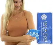 Roscoe Hot & Cold Reusable Gel Pack (5 x 10) Reusable Microwaveable Hot/Cold Pack for Treating Injuries with Hot or Cold Therapy