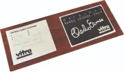 Charles Eames Lounge Chair 670 - 671, Vitra Decal set (2)
