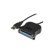 Rocstor Y10C212-B1 PREMIUM 4 FT PARALLEL PRINTER ADAPTER - USB - DB25 PARALLEL -
