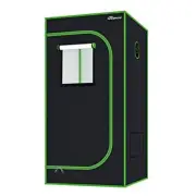 Grow Tent 24''x24''x48'' Greenhouse Grow Tent High Reflective 600D Mylar Hydr...