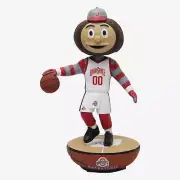 Brutus Buckeye Ohio State Buckeyes Basketball Mascot Bobblehead NCAA College