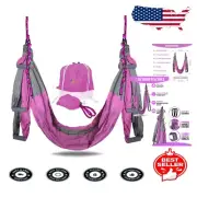 Premium Aerial Yoga Swing Kit - Anti-Gravity Hammock for Fitness & Relaxation