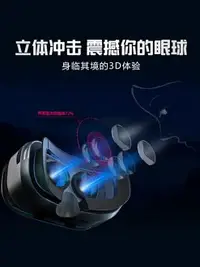 在飛比找樂天市場購物網優惠-VR眼鏡fiitvr虛擬現實頭盔rv眼睛智能手機專用3d立體