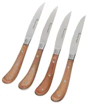 Stanley Rogers Pistol Grip Distressed Steak Knives - Set of 4