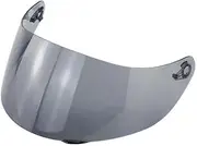 for A&G&V K1 K3SV K5 Full Face Helmet Motorcycle Helmet Lens Material PC Motorcycle Wind Shield Helmet Lens Visor Replacement Flip Up Face Visor Lens(Smoke)