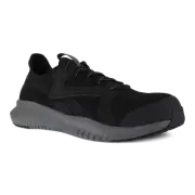 Reebok Work Men's Flexagon 3.0 Composite Toe ESD Athletic Work Shoe Black/Grey -