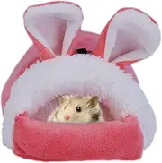 Hamster Bed | Animal Pet House Small Animals Sleeping Cave Cotton Nest - Warm Guinea Cave Beds, Cotton Animal Pet Nest Cave, Cute Warm Bed Hideouts Cage Accessorie for Buniq