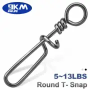 50Pcs Fishing Snap Coastlock Snap Stainless Steel Quick Change Lure Clip Snap