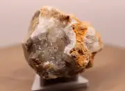 Beautiful Clear Quartz Crystal Gem Geode Mineral Specimen 9.45 Ounces