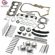 EA111 Engine Overhaul Rebuild Kit & Valves fits For VW AUDI 1.4 TSI CAVD BLG BMY
