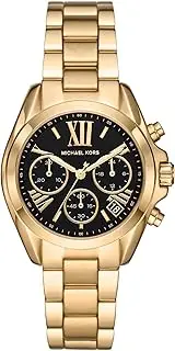 [Michael Kors] Bradshaw Women's Watch, Stainless Steel Chronograph Watch for Women with Steel or Leather Band