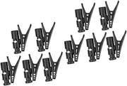 Gatuida 10 Pcs Headphone Cable Clip Earphone Wire Clip Headphone Adapter Headphone Mount Cable Clip Headphones Adapter walkie Talkie Holder Microphone Clips abs Multipurpose earpiece