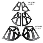 1 Pair Shoes Drawer Cabinet Hinges Frames Turing Rack Replacement Fittings