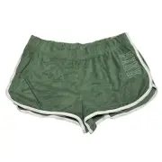 Victoria's Secret PINK Beach Terry Varsity Short Soft Pine Size XXL
