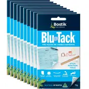 10 Pack Bostik Blu Tack Blue Tac Tak 75g