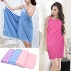 NEW Women's Bath Towel Dresses Towel Wrap Dress Microfiber Towel Sauna Towel