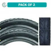 Sunlite XL Tires 20 x 41/4 Clincher Wire Black/Black Pack of 2 Reflective