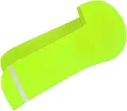 [Kisangel] Night Riding Safety Helmet Reflective Beanie Cap Winter Hard Hat Liner Cycling Headwear Sunshade and Neck Protector Light Green