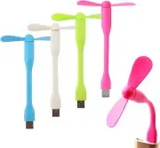 Mini USB Fan, Portable Pocket Fan USB-A Powered Little Cooler, Quiet Operation