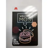 在飛比找蝦皮購物優惠-[彰化股東會紀念品拍賣中心] MOS CARD 摩斯二代卡 