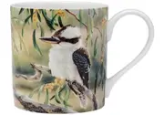 Ashdene Australian Bird & Flora - Kookaburra & Wattle City Mug