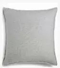 Hotel Collection Yarn Dyed Chunky ~ EURO ~ Pillow Sham Ash Grey