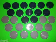 NEW DAKOTA INDOOR / OUTDOOR CHECKERS 3 1/2" DIAMETER SET OF 26