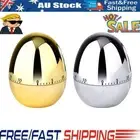 New (golden)60 Minutes Egg Model Mechanical Timer Cooking Alarm Clock Manual ZV