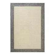 Breeches Ivory Silver Rug