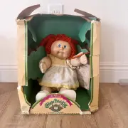 RARE 1985 Cabbage Patch Kids Doll, Red Hair Blue Eyes Sigle Dimple, Lulu Tracy