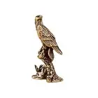 Brass Eagle Statue Collectible Yard Scarecrow Ornaments Art Vintage Figurine