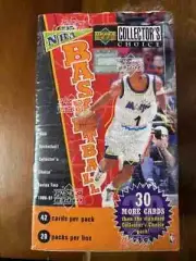 1996-97 Upper Deck Collector's Choice NBA Series 2 Box Kobe Bryant Rookie JUMBO