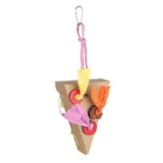 Nature Island Pizza Box Hanging Bird Toy