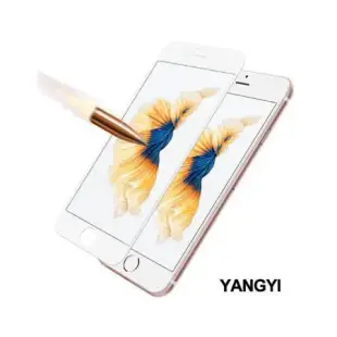 YANG YI 揚邑 Apple iPhone6/6s Plus 5.5吋 滿版軟邊鋼化玻璃膜3D防爆保護貼 Apple iPhone6/6s Plus