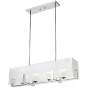 Pelion Bench Pendant Lights Provincial Modern Clear Glass Ceiling Telbix Lighting