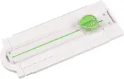 12in1 Mini Paper Trimmer Rotary Cutter A4 Cut Length 12 Different Shapes Desktop Paper Cutting Machine with Auxiliary rulers for Craft Paper Photos Cards Scrapbooking Office Home Supplies